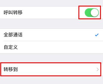来电转接怎么设置苹果