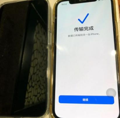 iphone传输数据后黑屏