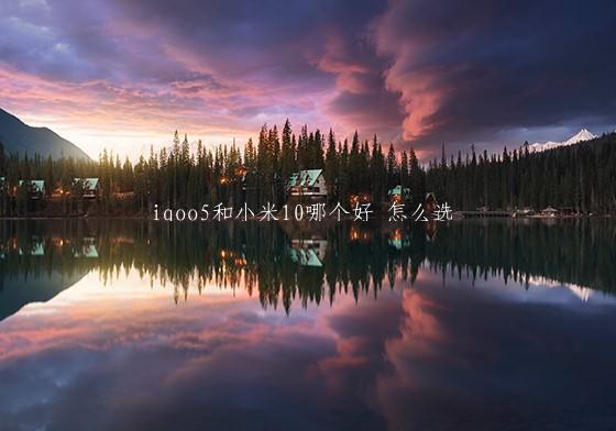 iqoo5和小米10哪个好 怎么选